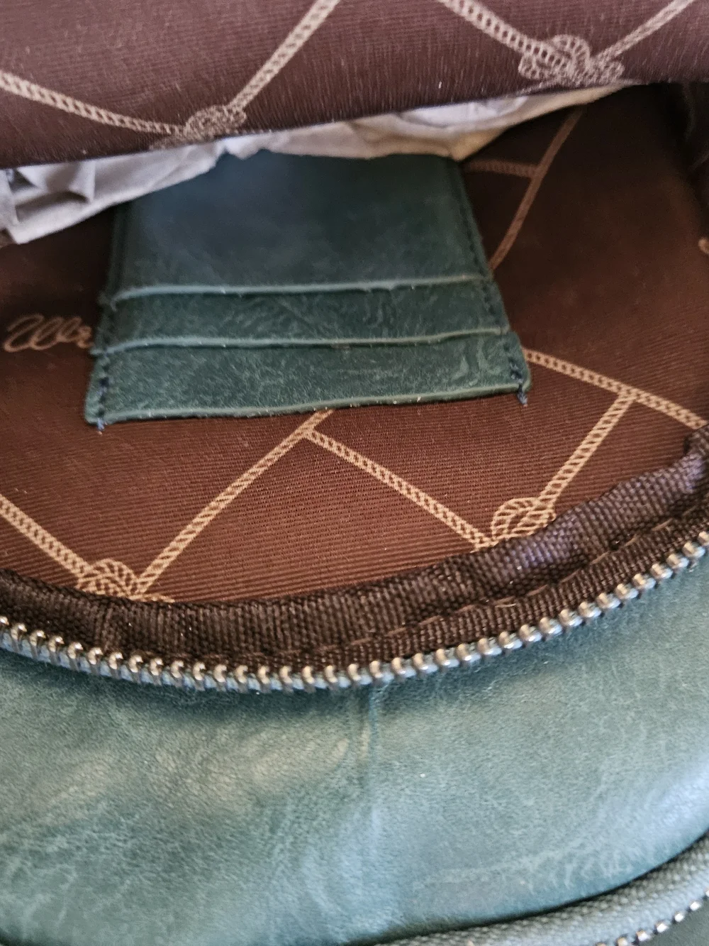 Wrangler Teal Sling Bag/ Crossbody/ Chest Bag With Fashion Earrings And Keychain